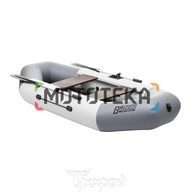 Лодка ПВХ Тонар Бриз 260 (бело/серый)