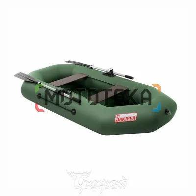 Лодка ПВХ Тонар Шкипер 240 (зеленый)