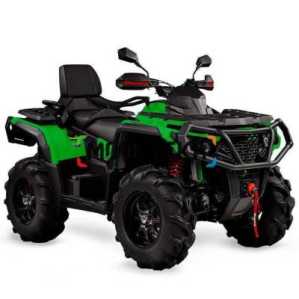 Квадроцикл AODES (Аодес) Pathcross ATV800L PRO EPS двухместный зелёный с ПСМ