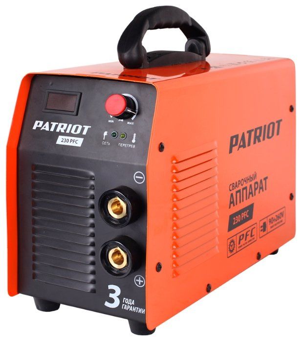 Сварочный инвертор Patriot (Патриот) 230PFC