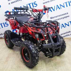 Квадроцикл детский Avantis (Авантис) ATV Classic mini с электростартером красный камуфляж (машинокомплект) Квадроцикл детский Avantis (Авантис) ATV Classic mini с электростартером красный камуфляж (машинокомплект)