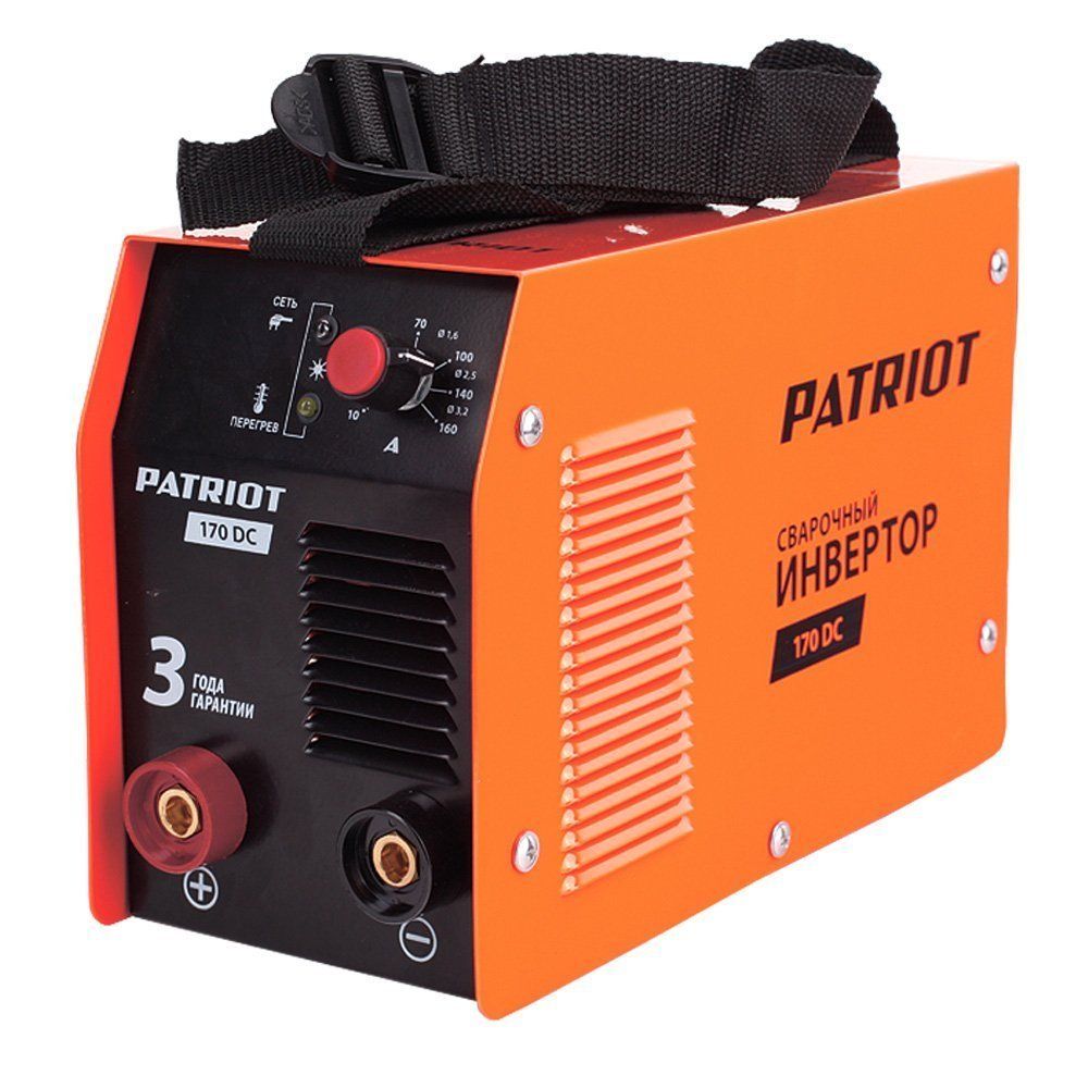 Сварочный инвертор Patriot (Патриот) power 170DC в кейсе