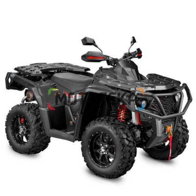 Квадроцикл AODES (Аодес) Pathcross ATV650S EPS одноместный серый с ПСМ