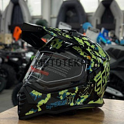 Экипировка в наличии! Шлем мото мотард Мототека WS 902 MATT CARBON