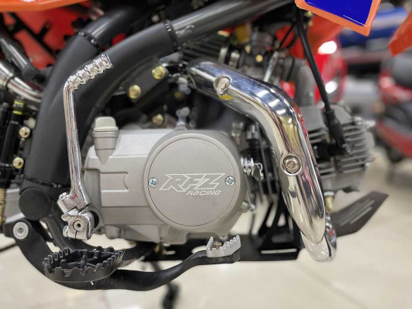 Питбайк Apollo (Аполло) RFZ Start 125 L с фарой 17/14 красный | Мототека