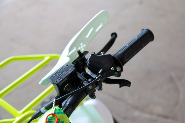 Квадроцикл детский BSE (БСЕ) XT - 1 LIME (050) (машинокомплект) | Мототека