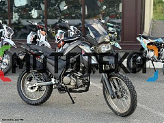 Техника в наличии! Мотоцикл кроссовый / эндуро Мотомир FIREGUARD 250 TRAVEL тёмно-серый с ПТС (+БАГАЖНИК)