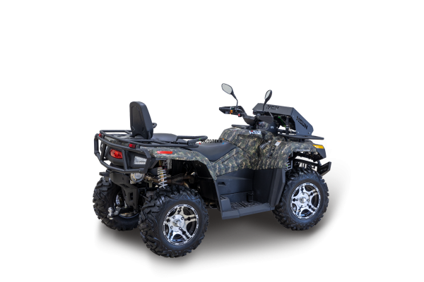 Квадроцикл HISUN (Хайсан) TACTIC HS 1000 Limited GT зелёный защитный с ПСМ | Мототека