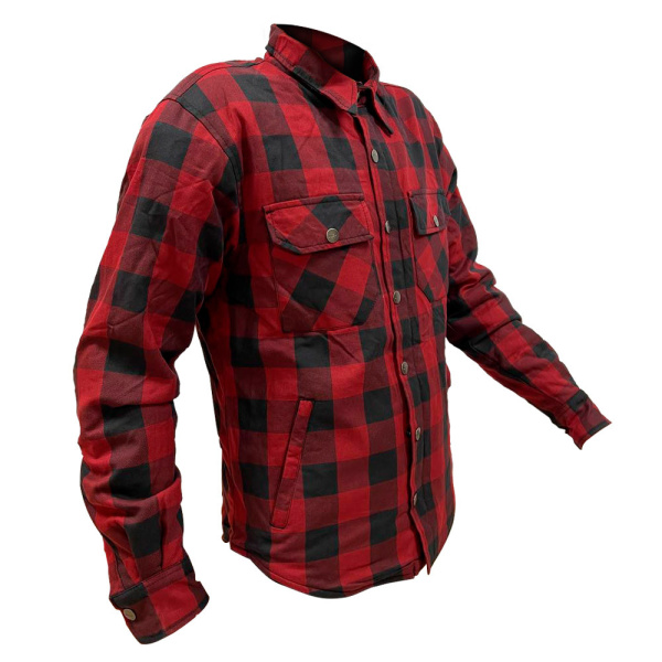 Моторубашка MCP мужская Rebel Full kevlar черно-светло-синий XS | Мототека